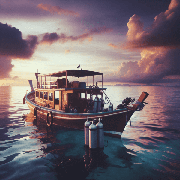 Dive boat , photo