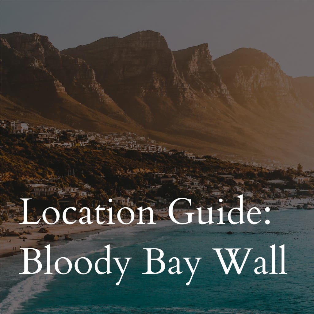 Overview of  Bloody Bay Wall