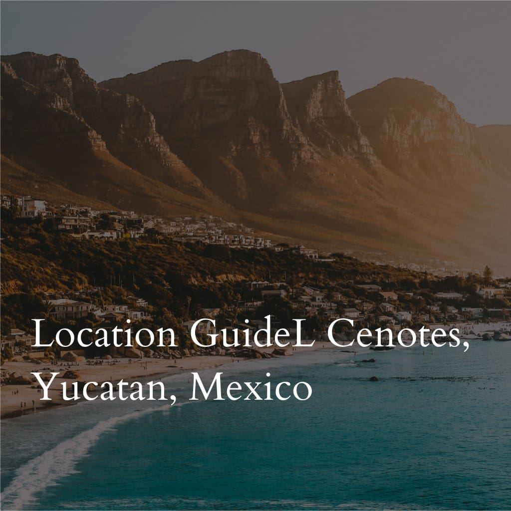 Overview of  Cenotes (Yucatán)