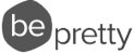 Be Pretty logo in grayscale
