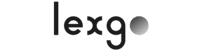 Lexgo company logo in grayscale