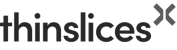 Thinslices logo in gray